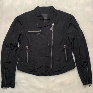 Buffalo David Bitten Nylon Harriet Moto Jacket